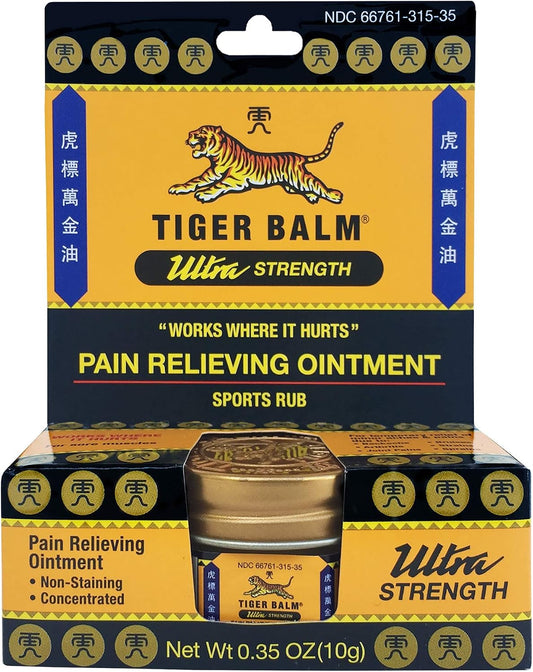 Pain Relieving Ultra Strength, 10g – Soothing & Ultra Strength Muscle Rub Ointment – Non-Staining Sports Muscle Rub