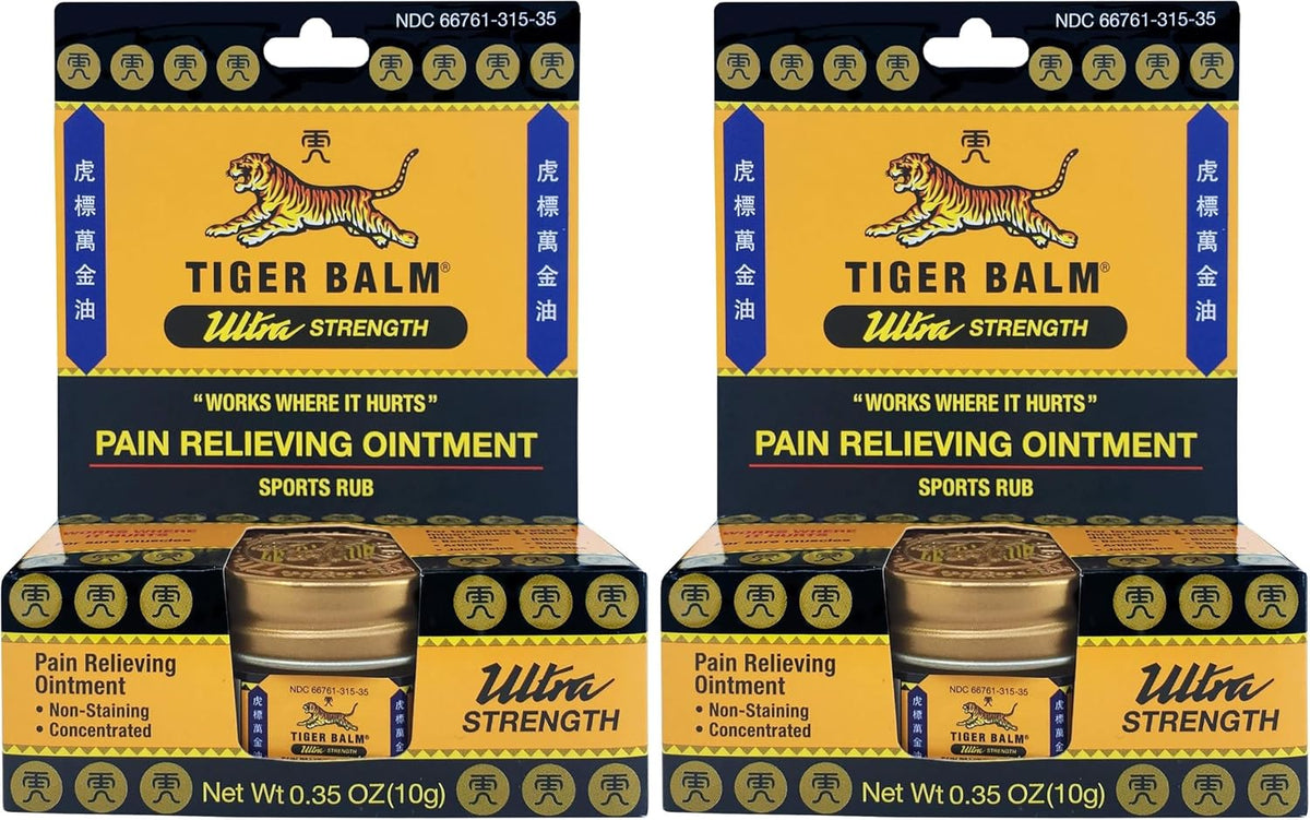 Pain Relieving Ultra Strength, 10g – Soothing & Ultra Strength Muscle Rub Ointment – Non-Staining Sports Muscle Rub