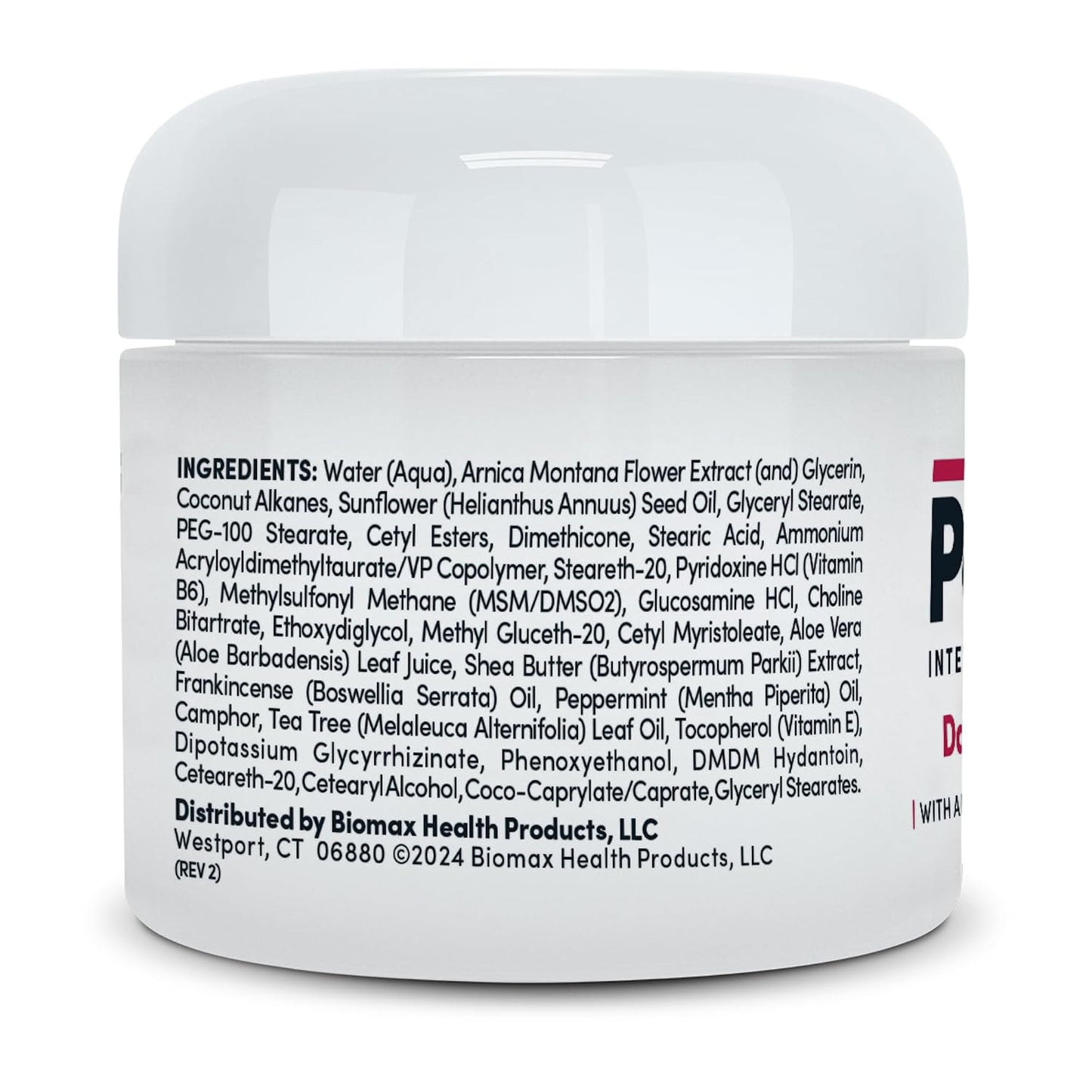 Daily Joint & Muscle Care Cream – Soothing Botanical Formula with Arnica, Vitamin B6 & MSM – Lightweight Fast-Absorbing Cream for Everyday Movement - Non-Greasy - Light Scent- 2 oz