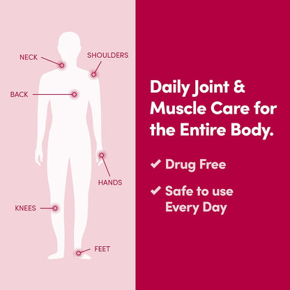 Daily Joint & Muscle Care Cream – Soothing Botanical Formula with Arnica, Vitamin B6 & MSM – Lightweight Fast-Absorbing Cream for Everyday Movement - Non-Greasy - Light Scent- 2 oz