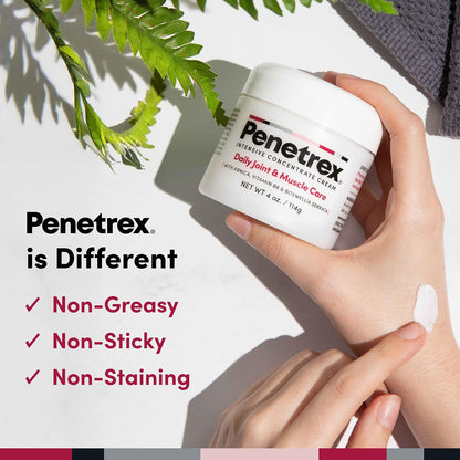Daily Joint & Muscle Care Cream – Soothing Botanical Formula with Arnica, Vitamin B6 & MSM – Lightweight Fast-Absorbing Cream for Everyday Movement - Non-Greasy - Light Scent- 2 oz