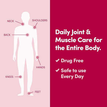Daily Joint & Muscle Care Cream – Soothing Botanical Formula with Arnica, Vitamin B6 & MSM – Lightweight Fast-Absorbing Cream for Everyday Movement - Non-Greasy - Light Scent- 2 oz