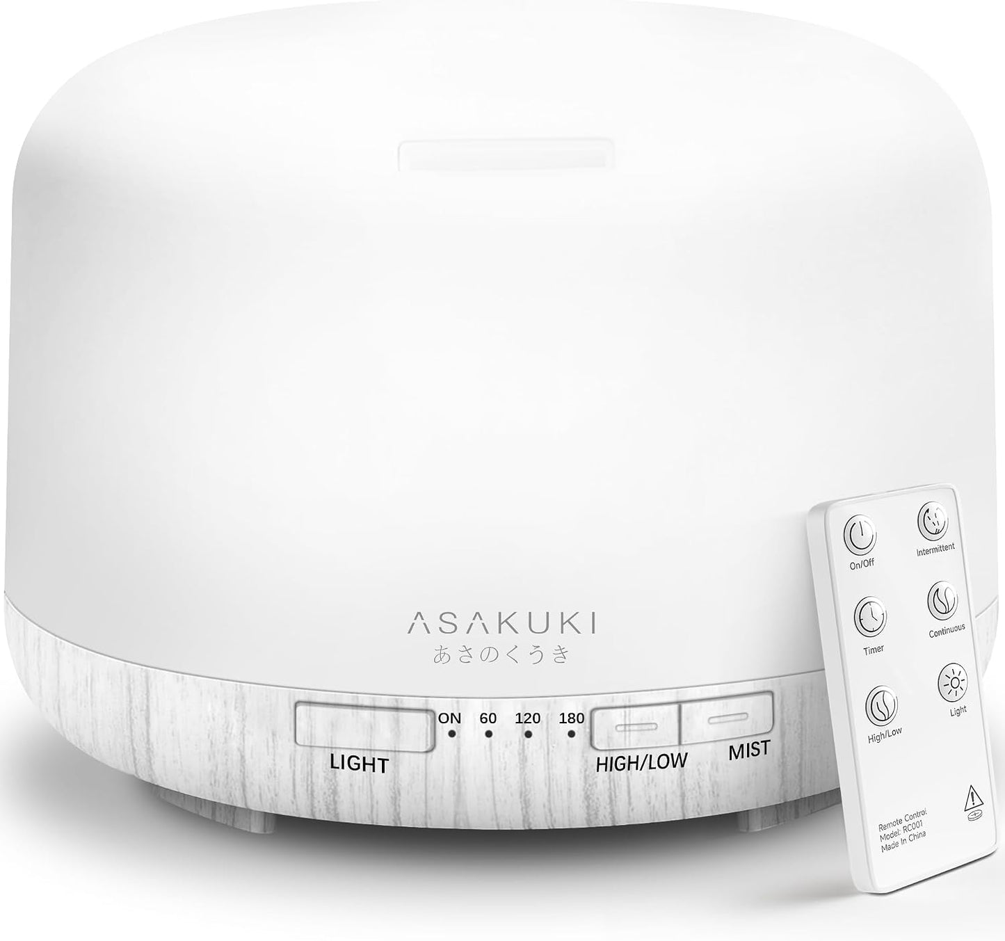 Essential Oil Diffuser for Home, 500ML Aromatherapy Humidifier