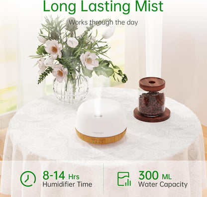 Essential Oil Diffuser for Home, 500ML Aromatherapy Humidifier