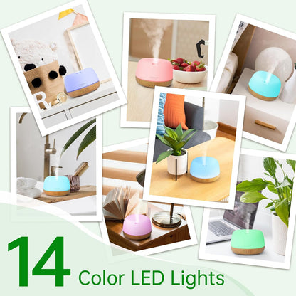 Essential Oil Diffuser for Home, 500ML Aromatherapy Humidifier