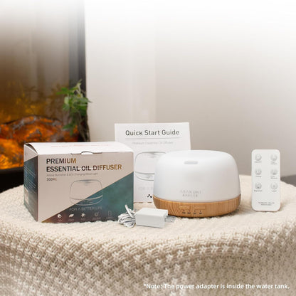 Essential Oil Diffuser for Home, 500ML Aromatherapy Humidifier