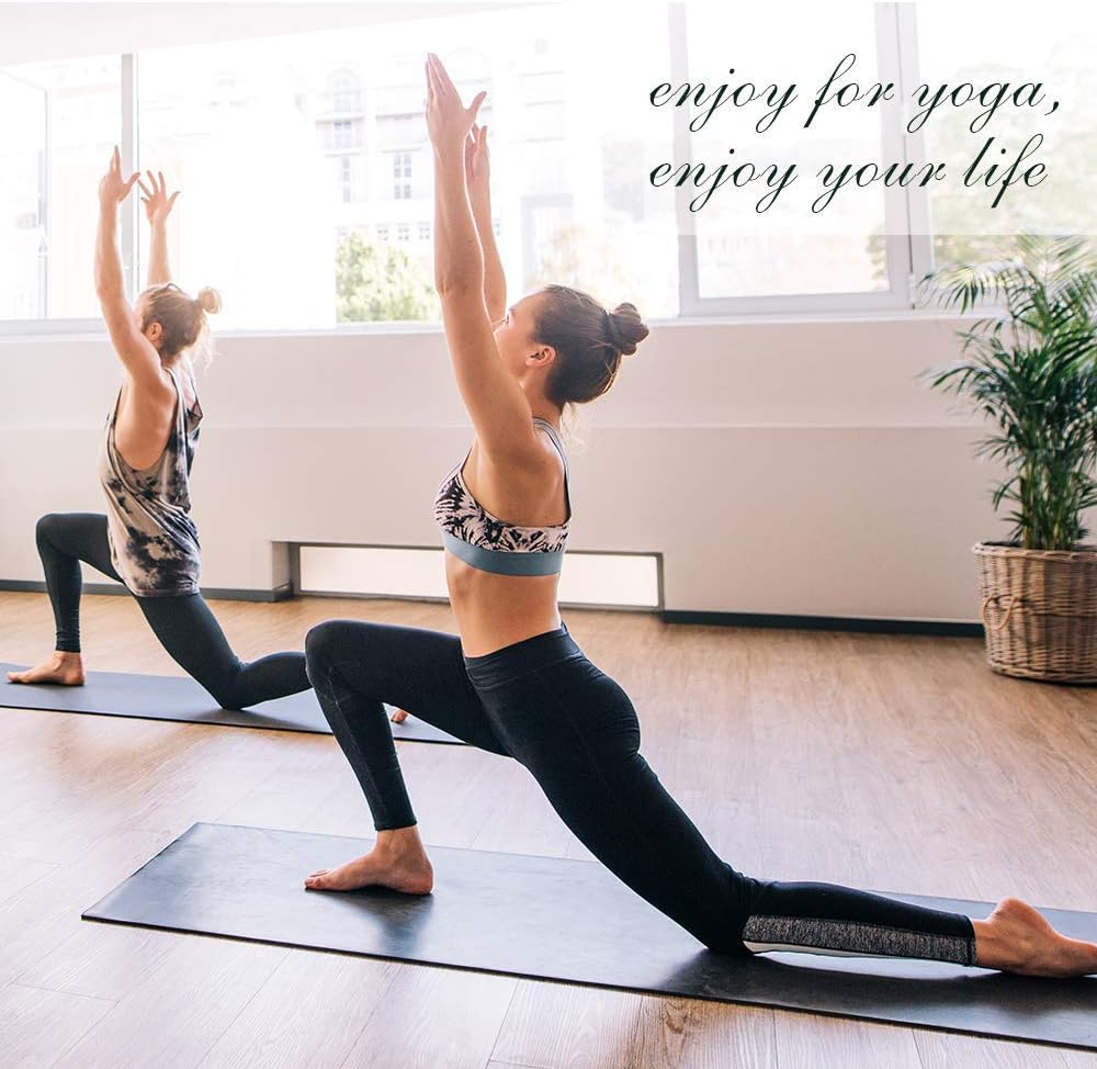 2 Pack Cork Yoga Blocks with Yoga Strap Set - 4 x 6 x 9 inch