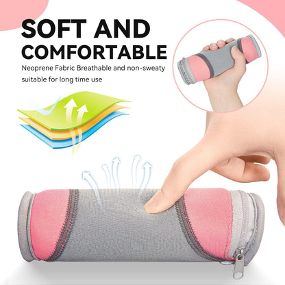 Hand Weights for Women, Walking Weights Set 6pcs (1lb, 2lb, 3lb Each) Soft Dumbbells with Hand Strap for Home Workout, Running, Physical Therapy, Aerobics