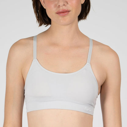 Ryka Women's Katharina Seamless Yoga Racerback Sports Bra, Sostén Deportivo, Removable Pads, 3 Pack