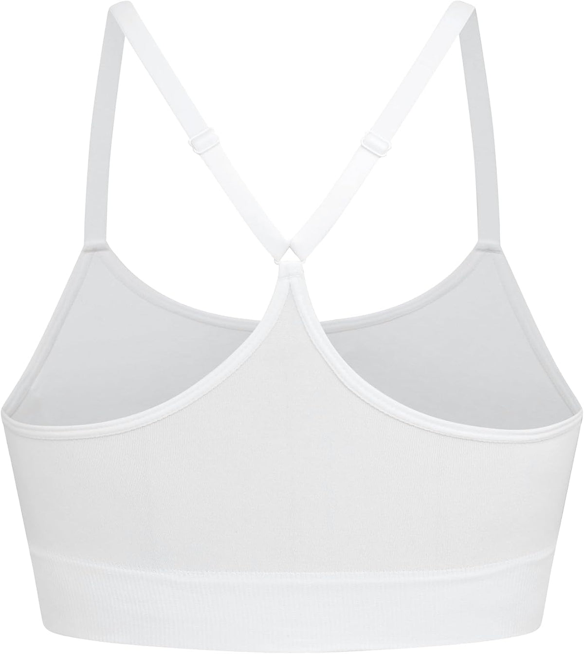 Ryka Women's Katharina Seamless Yoga Racerback Sports Bra, Sostén Deportivo, Removable Pads, 3 Pack