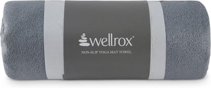 Microfiber Yoga Mat Towel with Grip – Ultra Absorbent, Super Soft, and Quick Dry Hot Yoga Towel Non Slip for Pilates, Bikram, and Fitness Workouts (74” x 26”, Pink)