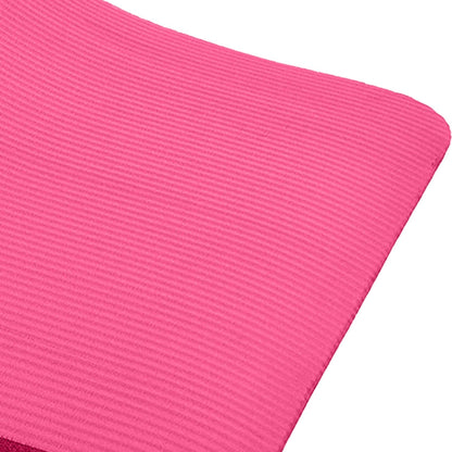 BalanceFrom Yoga Mat, 1-Inch Extra Thick High Density Exercise Mat, Anti-Tear Exercise Yoga Mat with Carrying Strap, Suitable for Various Yoga Exercises, Multiple Colors