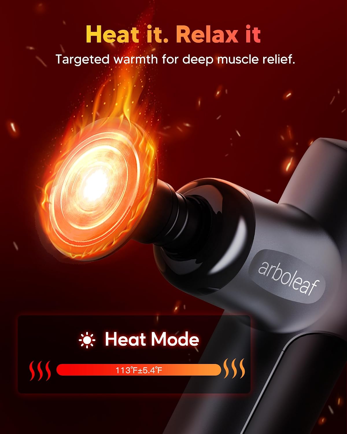 Mini Massage Gun, Deep Tissue Percussion Massager Back Pain Relief