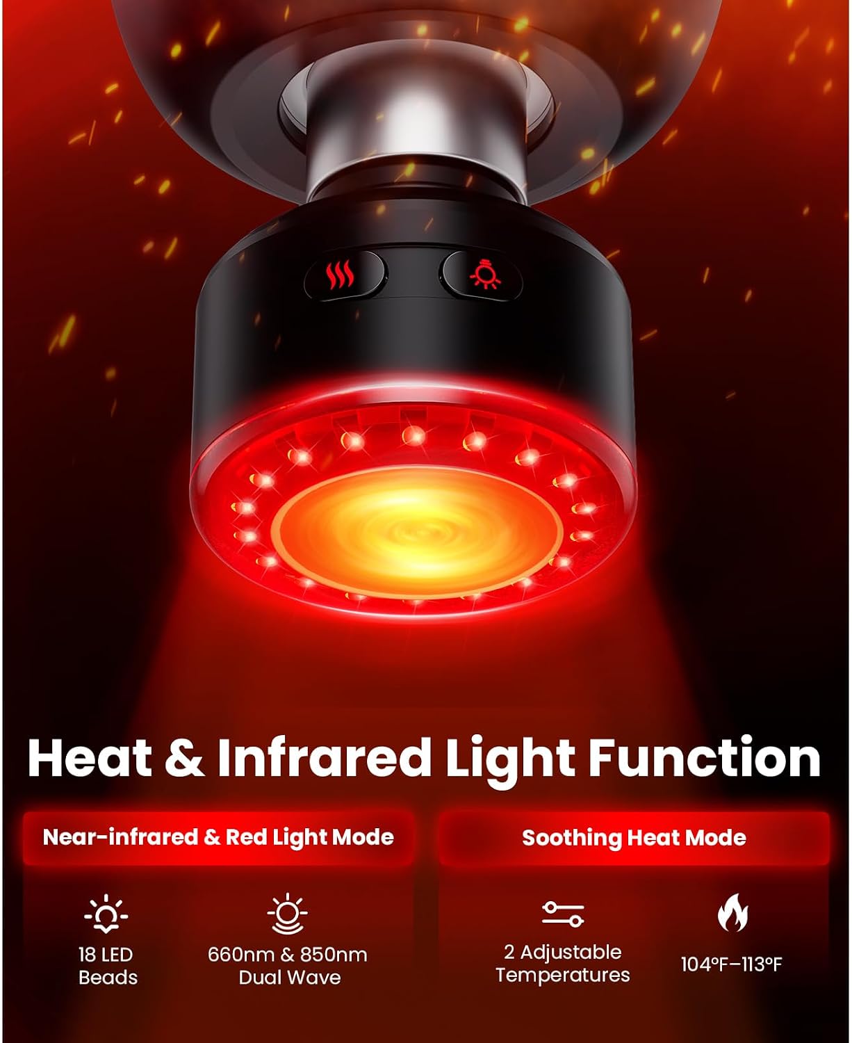 X6 Pro Max Massage Gun with Heat and Cold, FSA Eligible HSA