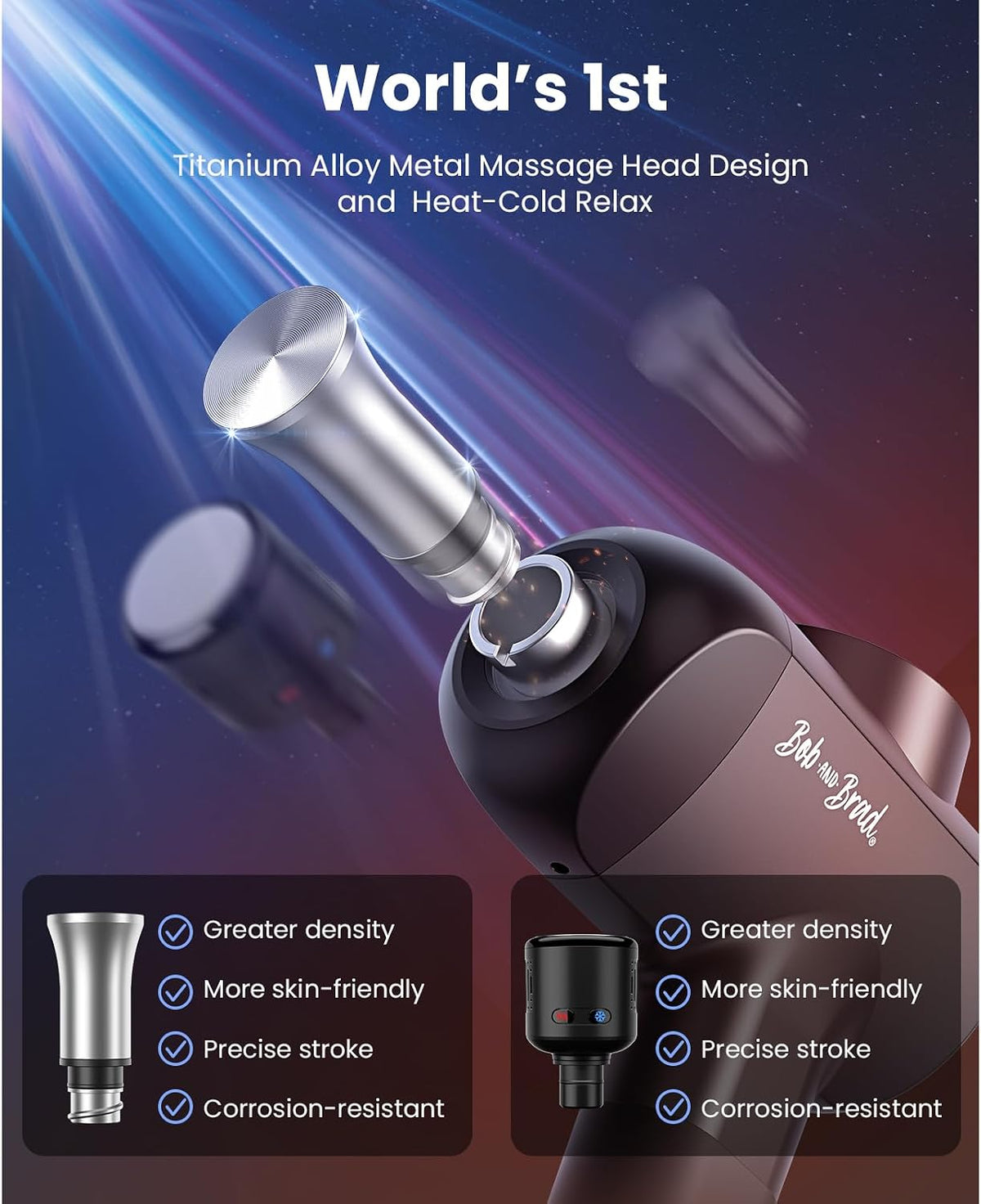 X6 Pro Max Massage Gun with Heat and Cold, FSA Eligible HSA