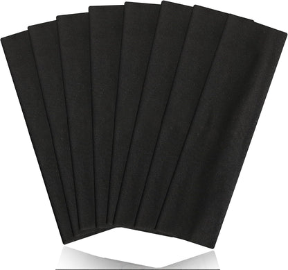 8PCS Summer-Exclusive Non Slip Sports Elastic Soft Running Fashion Headbands Absorb Sweat for Women & Men Working Out, Travel