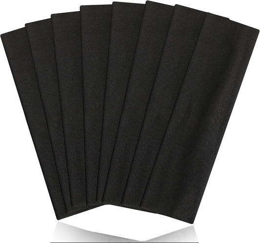 8PCS Summer-Exclusive Non Slip Sports Elastic Soft Running Fashion Headbands Absorb Sweat for Women & Men Working Out, Travel
