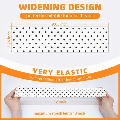 8PCS Summer-Exclusive Non Slip Sports Elastic Soft Running Fashion Headbands Absorb Sweat for Women & Men Working Out, Travel