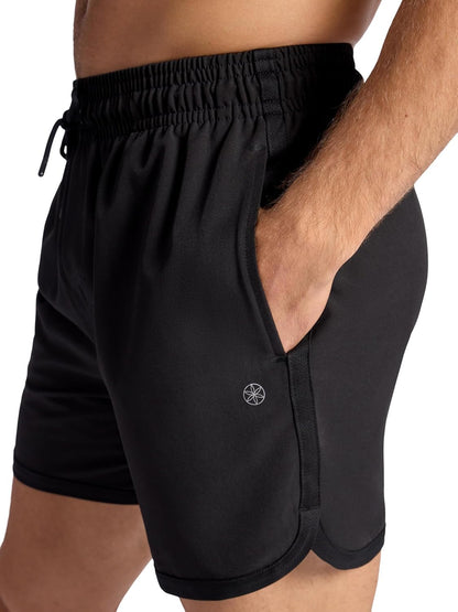 Men's Lunge 5” Short, Standard Fit, Stretch Lightweight Material, Moisture-Wicking