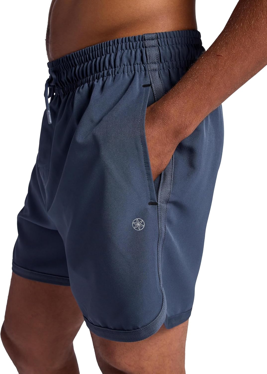 Men's Lunge 5” Short, Standard Fit, Stretch Lightweight Material, Moisture-Wicking