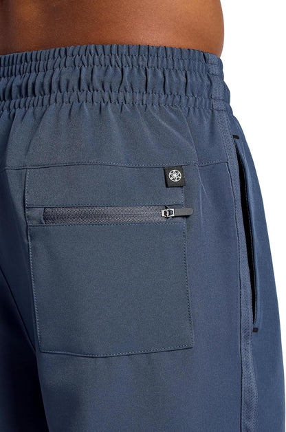 Men's Lunge 5” Short, Standard Fit, Stretch Lightweight Material, Moisture-Wicking