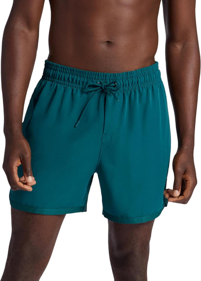 Men's Lunge 5” Short, Standard Fit, Stretch Lightweight Material, Moisture-Wicking