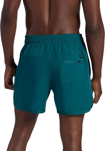 Men's Lunge 5” Short, Standard Fit, Stretch Lightweight Material, Moisture-Wicking