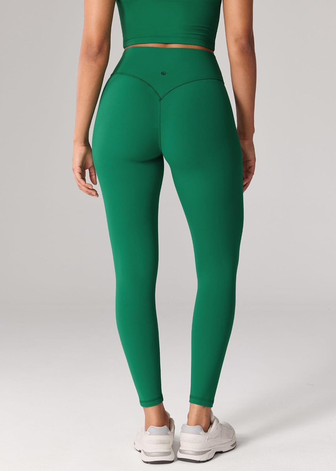 Hugcurve No Front Seam High Waisted Workout Leggings for Women Buttery Soft Yoga Pants Gym Athletic Tights - 25''