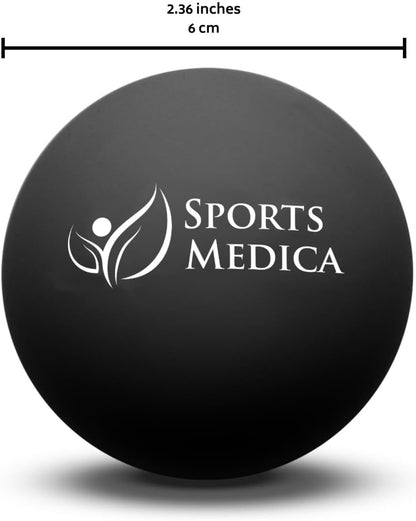 Peanut Massage Ball - Double Lacrosse and Peanut Ball Therapy | Trigger Point Deep Tissue Exercise | Back Muscle Foam Roller for Myofascial Release | Suboccipital Spine Device - Pressure Point