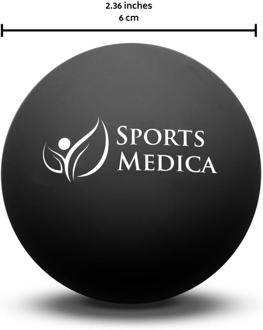 Peanut Massage Ball - Double Lacrosse and Peanut Ball Therapy | Trigger Point Deep Tissue Exercise | Back Muscle Foam Roller for Myofascial Release | Suboccipital Spine Device - Pressure Point