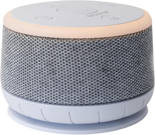 Dohm Nova White Noise Sound Machine, Better Sleep for Babies & Adults. Includes Night Light, 10 Fan Speeds & Calming Pink Noise for Louder Noise Masking. Noise Canceling for Office Privacy.