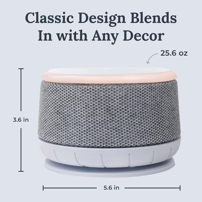 Dohm Nova White Noise Sound Machine, Better Sleep for Babies & Adults. Includes Night Light, 10 Fan Speeds & Calming Pink Noise for Louder Noise Masking. Noise Canceling for Office Privacy.
