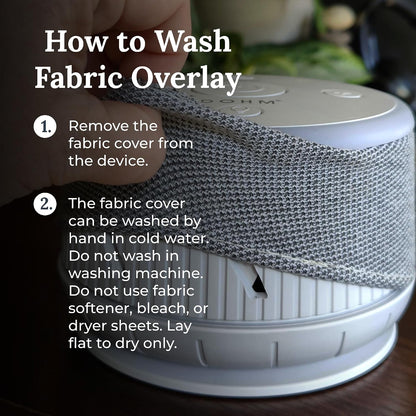 Dohm Nova White Noise Sound Machine, Better Sleep for Babies & Adults. Includes Night Light, 10 Fan Speeds & Calming Pink Noise for Louder Noise Masking. Noise Canceling for Office Privacy.
