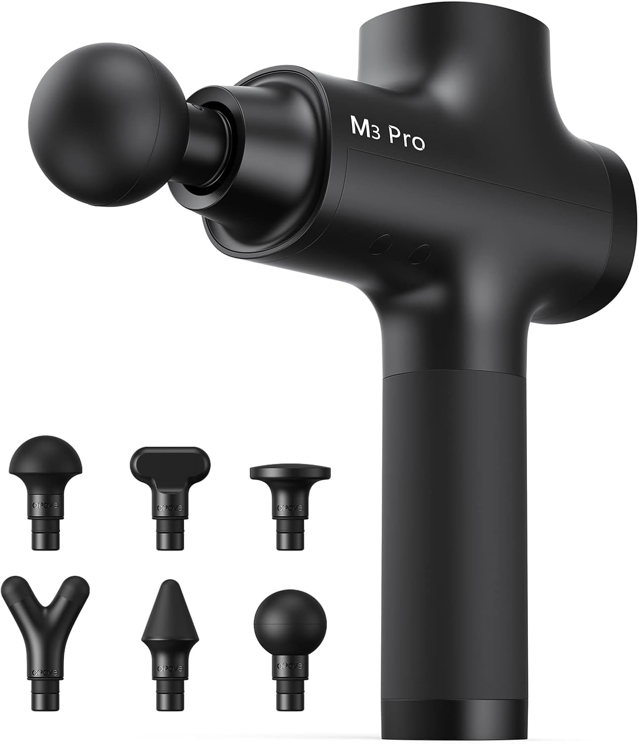 M3 Pro 2 Massage Gun Deep Tissue for Workout Recovery, Black