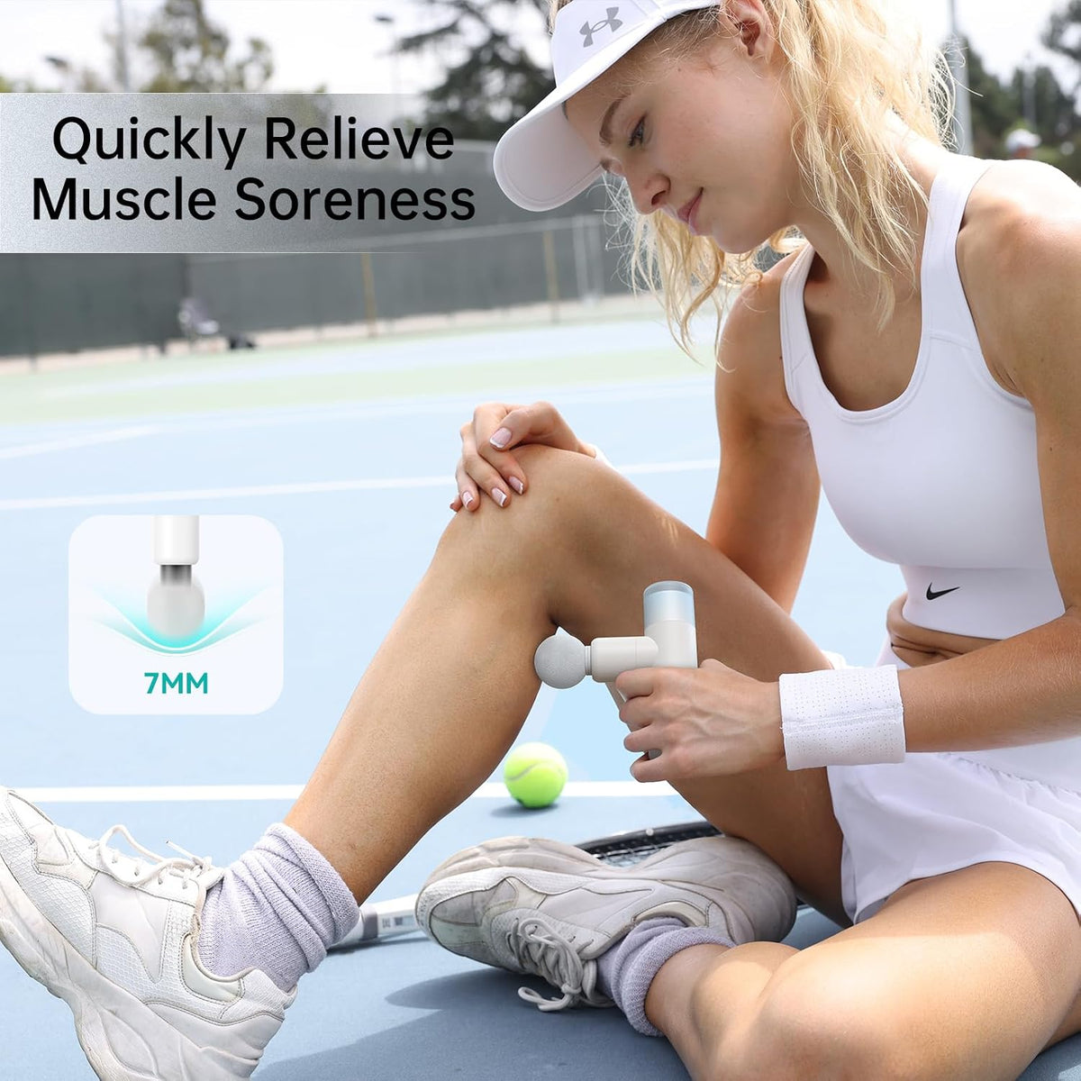 M3 Pro 2 Massage Gun Deep Tissue for Workout Recovery, Black