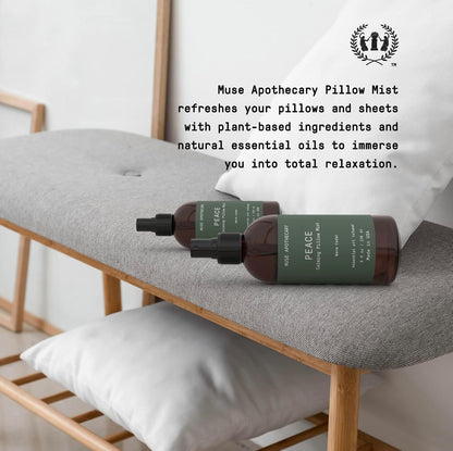 Pillow Ritual - Aromatic, Calming and Relaxing Pillow Mist, Linen and Fabric Spray - Infused with Natural Aromatherapy Essential Oils - 4 oz, Fleur du Lavender