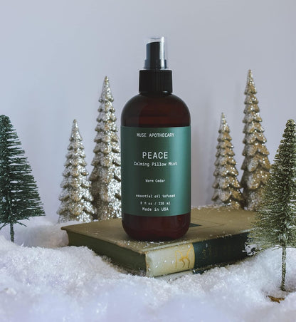 Pillow Ritual - Aromatic, Calming and Relaxing Pillow Mist, Linen and Fabric Spray - Infused with Natural Aromatherapy Essential Oils - 4 oz, Fleur du Lavender