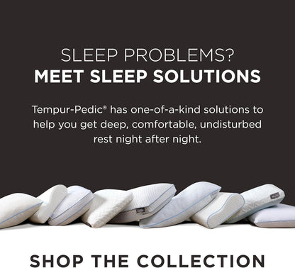 TEMPUR-Ergo Neck Pillow, Medium Profile, White