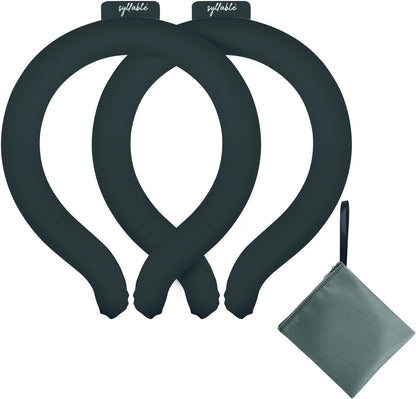 Neck Cooling Tube with Insulated Bag, Reusable Neck Coolers Wearable Body Cooling Products for Hot Weather in Summer