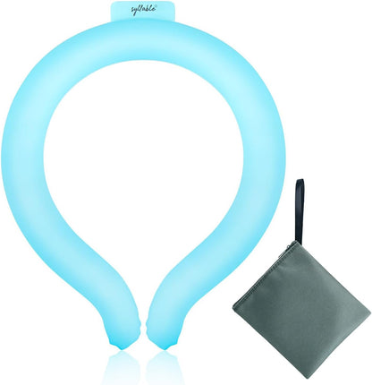 Neck Cooling Tube with Insulated Bag, Reusable Neck Coolers Wearable Body Cooling Products for Hot Weather in Summer