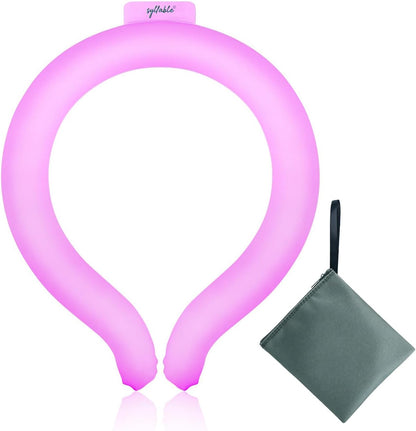 Neck Cooling Tube with Insulated Bag, Reusable Neck Coolers Wearable Body Cooling Products for Hot Weather in Summer