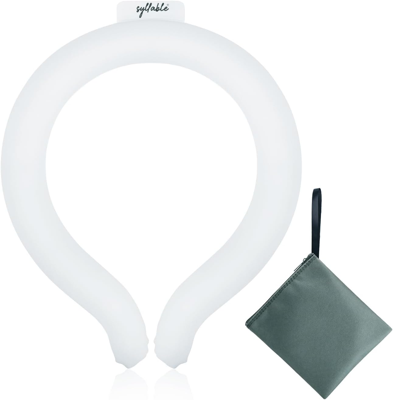 Neck Cooling Tube with Insulated Bag, Reusable Neck Coolers Wearable Body Cooling Products for Hot Weather in Summer