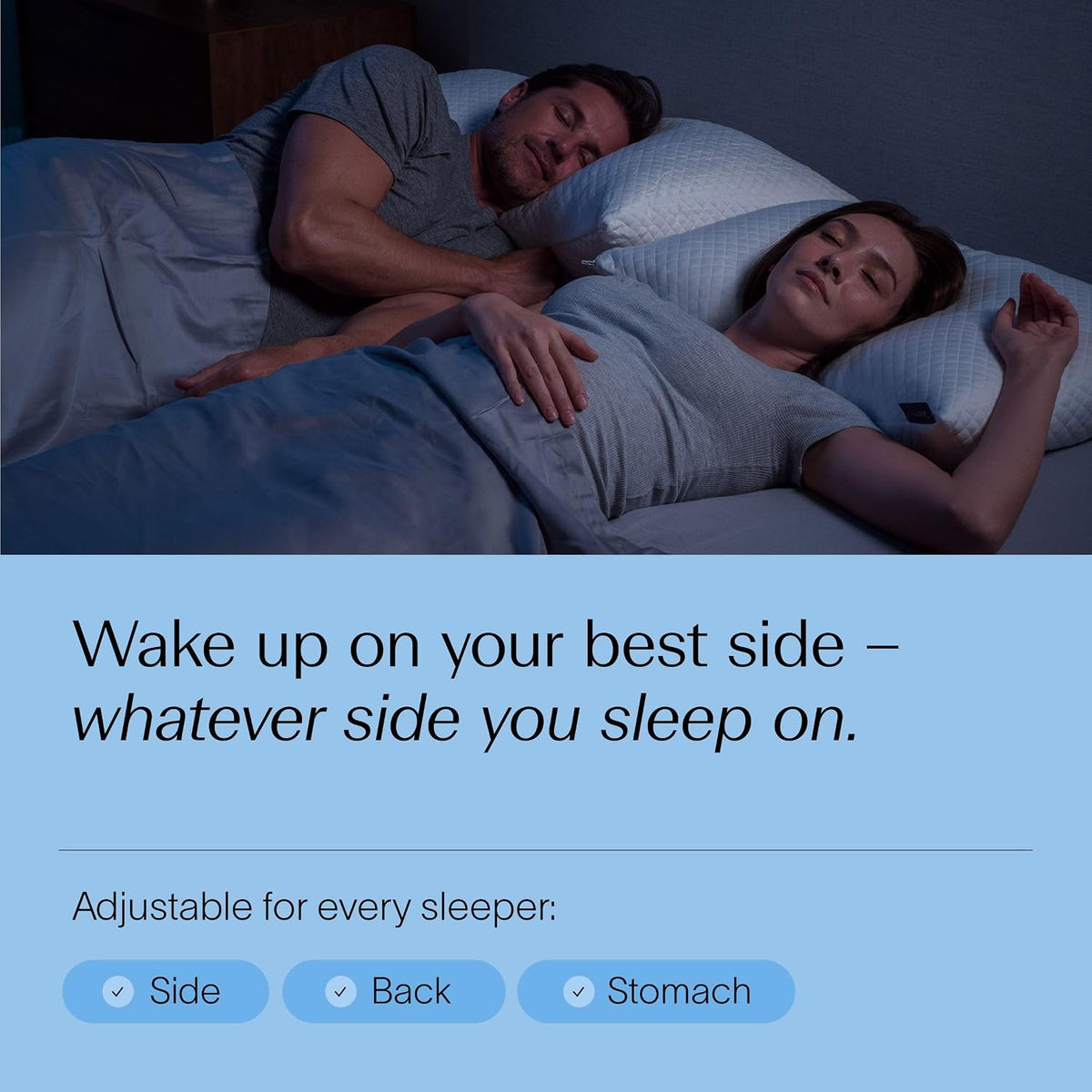 Signature Adjustable Shredded Memory Foam Pillow Queen