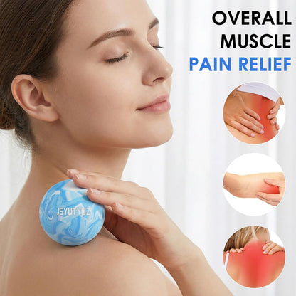 Lacrosse Massage Balls for Myofascial Release, SGS Certification, Massage Deep Tissue for Shoulder and Back, Trigger Point Therapy, Muscle Knots, Relieving Muscle Pain, Yoga Ball for Feet