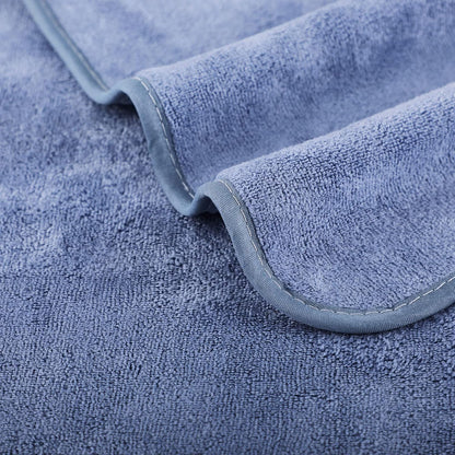 Microfiber Gym Towels Bigger Size Super Soft for Exercise Fitness, Sports, Workout, 380-GSM 15-Inch x 31-Inch Quick-Drying Towels (3 Pack, Grey+Blue+Purple)