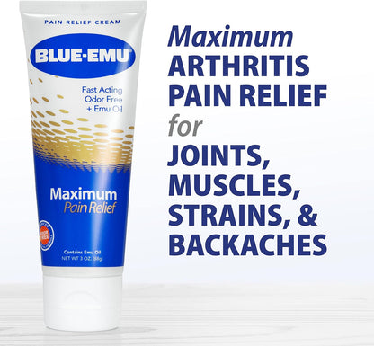 Maximum Pain Relief Cream for Arthritis & Joint Pain, 3 oz, 1 Pack