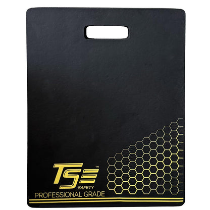True Flex Protective Kneeling Pad, Premium Quality Neoprene Pad, Heavy Duty Stabilization, Easy to Carry Handle, Comfortable Ergonomic Design Kneeling Mat ,Black 14 inches x 18 inches