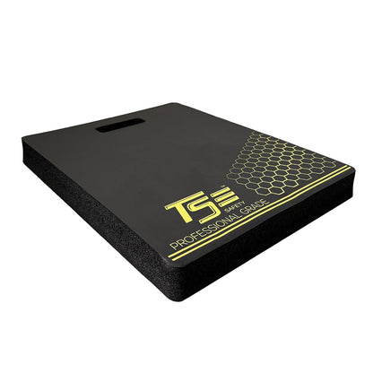 True Flex Protective Kneeling Pad, Premium Quality Neoprene Pad, Heavy Duty Stabilization, Easy to Carry Handle, Comfortable Ergonomic Design Kneeling Mat ,Black 14 inches x 18 inches