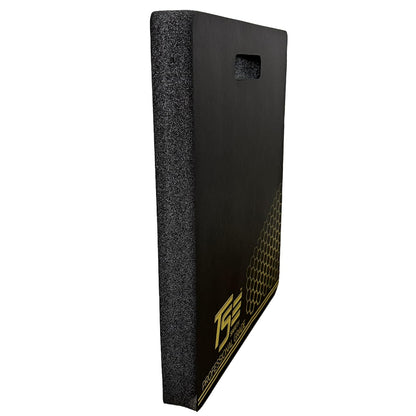 True Flex Protective Kneeling Pad, Premium Quality Neoprene Pad, Heavy Duty Stabilization, Easy to Carry Handle, Comfortable Ergonomic Design Kneeling Mat ,Black 14 inches x 18 inches