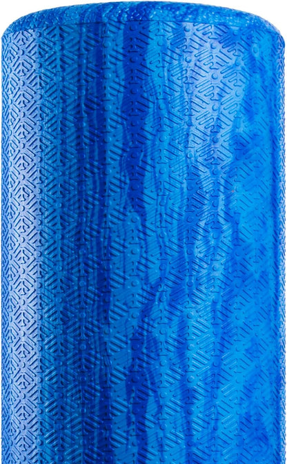 PRO-Roller Soft Density Foam Roller – Round, Blue, 36" x 6" | Soft foam roller for physical therapy, Pilates, yoga foam roll exercises, muscle recovery, blue, 36" x 6"